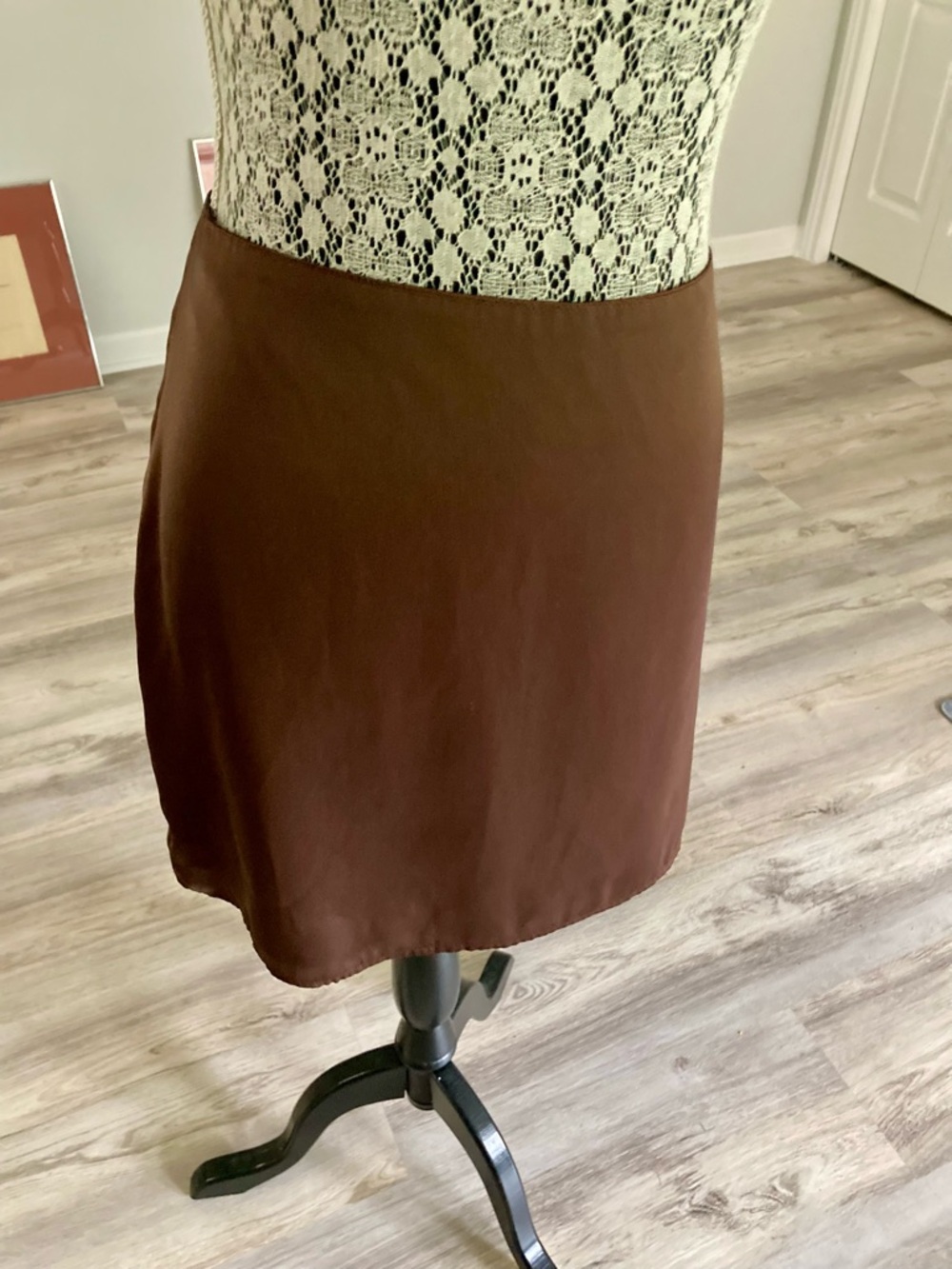 Hollister Chocolate Brown Mini Skirt